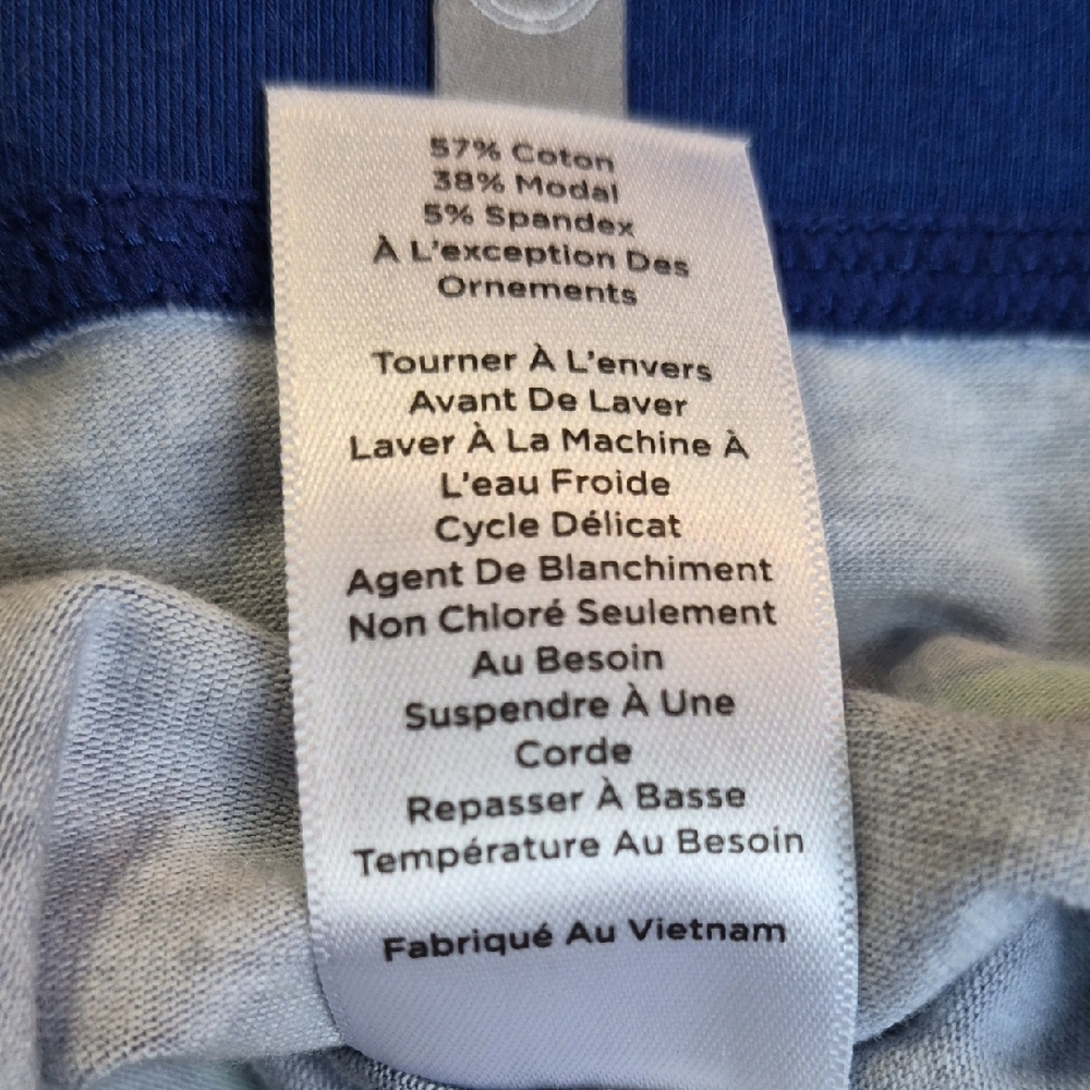NWT Talbots Blue With White & Green Stripes. Size 2X - Picture 9 of 10